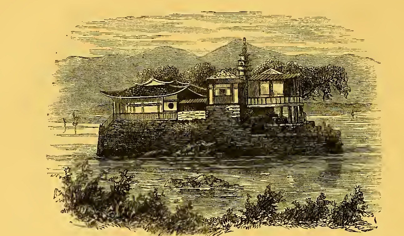 图五：闽江福州上游之寺庙