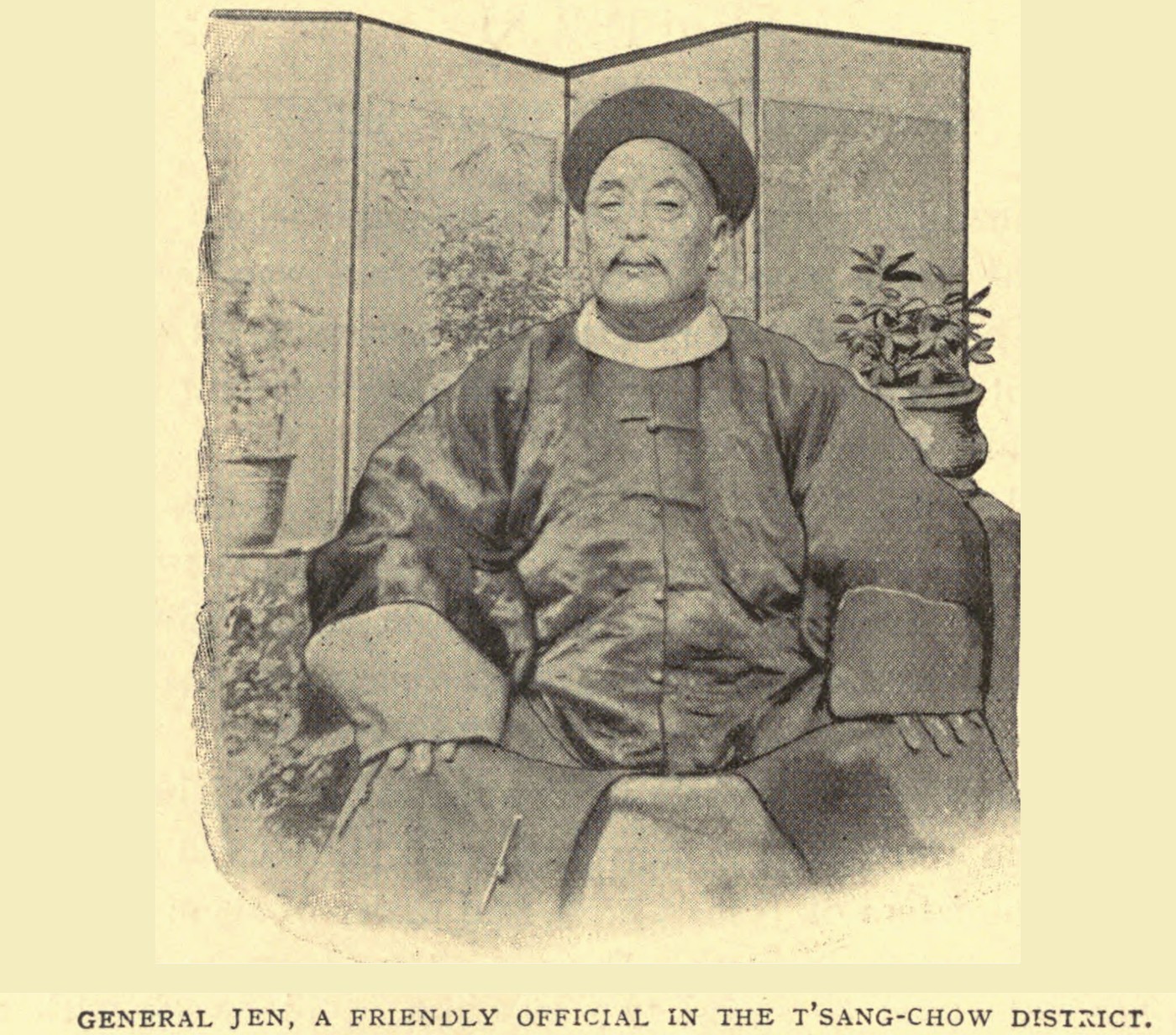 图51　沧州地区的友善官员任将军（General Jen）。