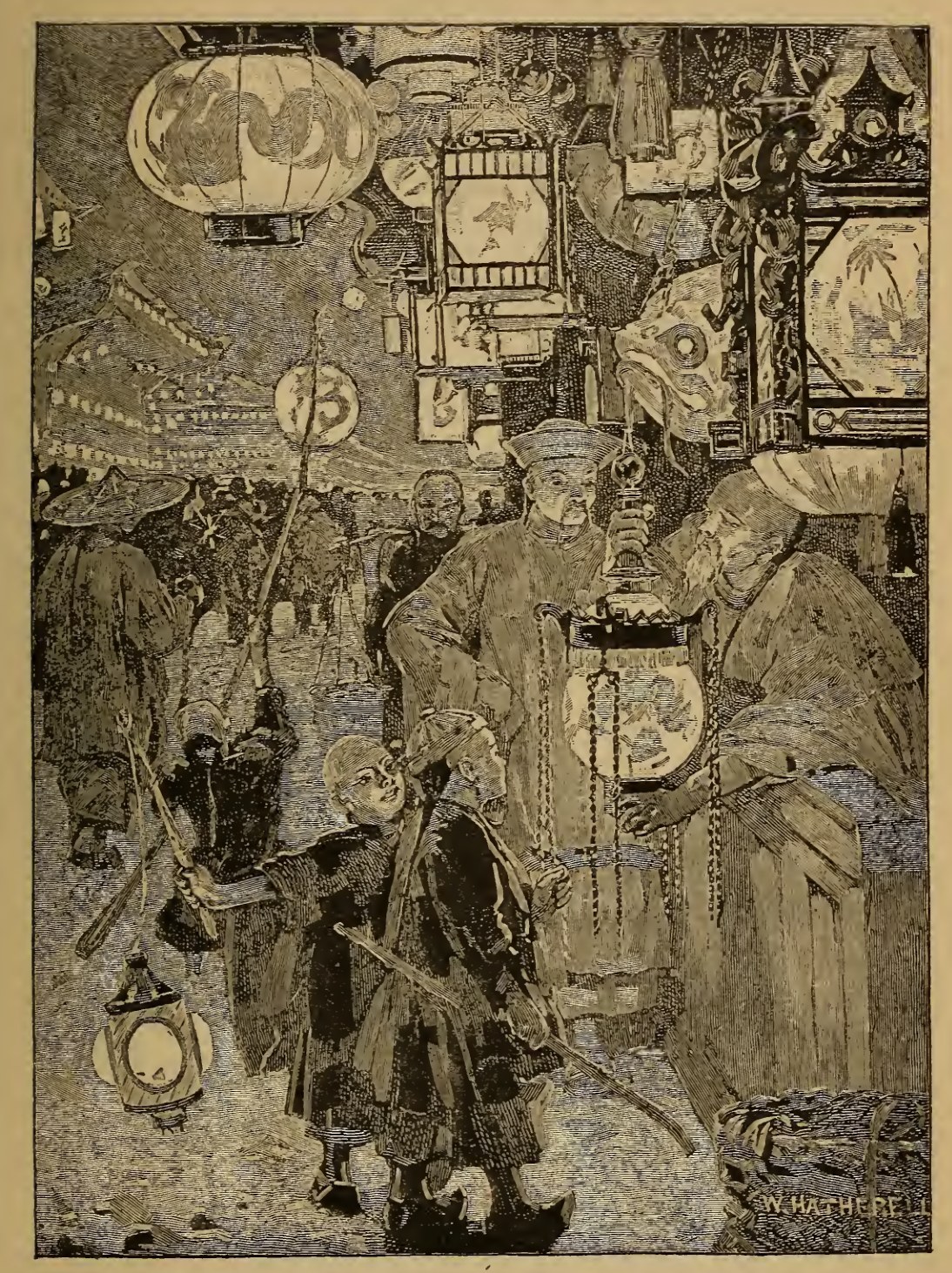 图五：中国灯笼店
