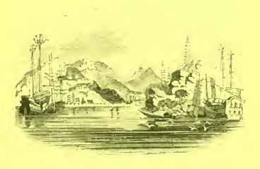 图四十六：海港帆船