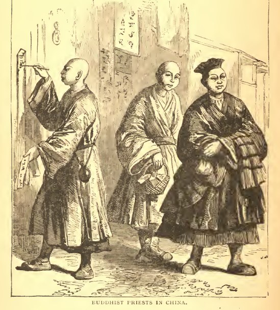 图六十二：中国佛教僧侣